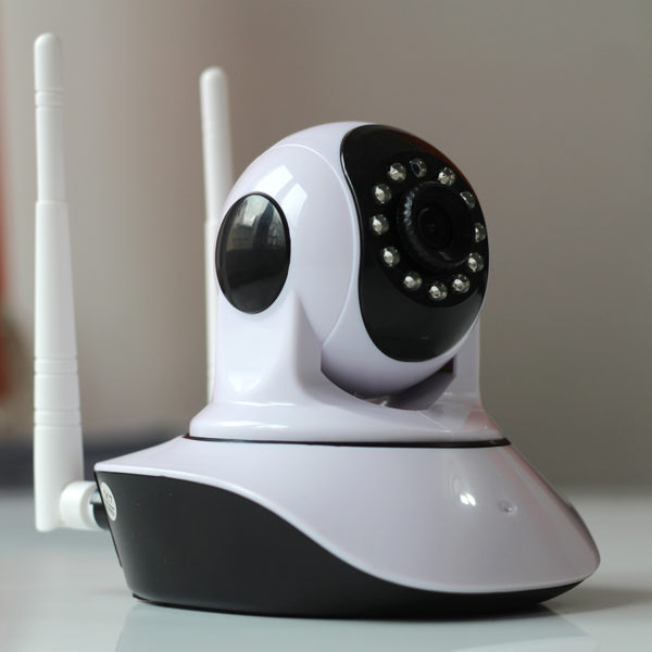 Video nadzor iz jedne tačke - Wi-Fi rotaciona IP kamera za video nadzor (360°) - Image 4