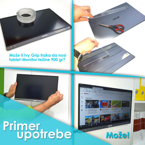 Ivy Grip – dvostrano lepljiva nano traka za višekratnu upotrebu - Image 4