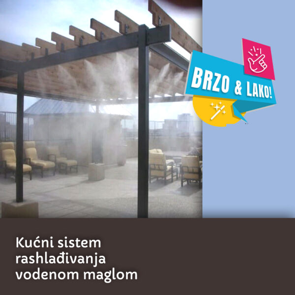 Sistem za rashlađivanje terase - Vodena magla (Jet Spray) - Image 5