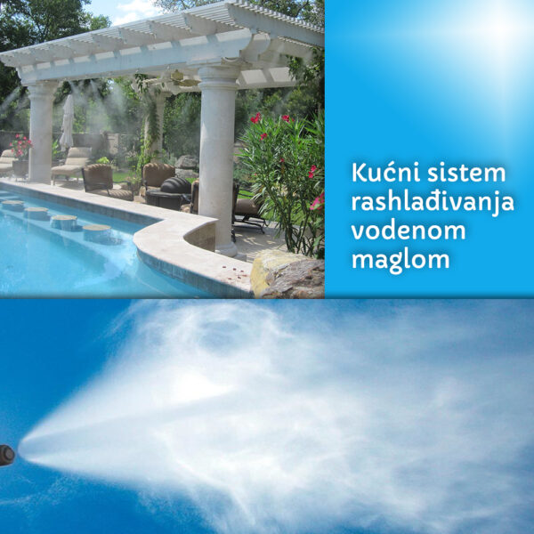Sistem za rashlađivanje terase - Vodena magla (Jet Spray) - Image 3