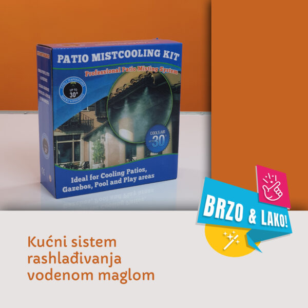 Sistem za rashlađivanje terase - Vodena magla (Jet Spray) - Image 2