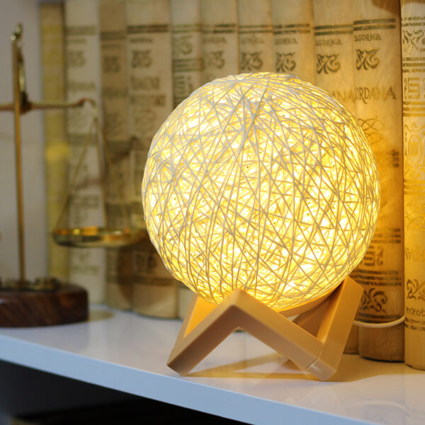 Ukrasna mrežasta lampa od ratana - Image 13