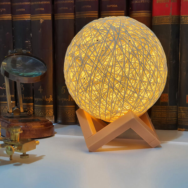 Ukrasna mrežasta lampa od ratana - Image 12
