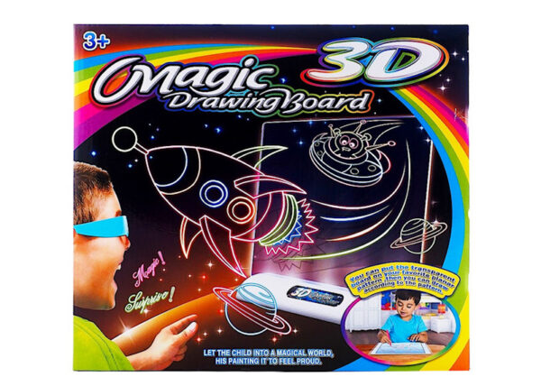 3D svetleća tabla za crtanje i pisanje - Image 2