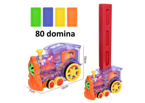 Vozic za decu koji ređa domine - Image 6